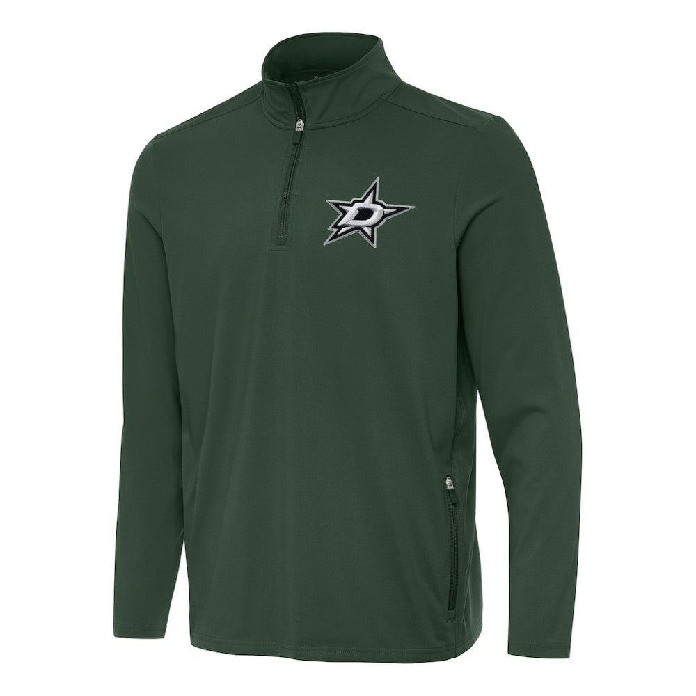 Dallas Stars Antigua Perilous Quarter-Zip Sweatshirt -  NHL Sweatshirts
