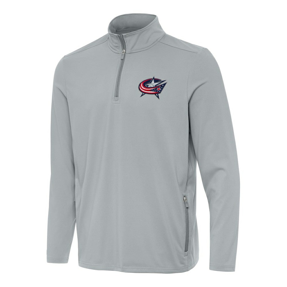 Columbus Blue Jackets Antigua Perilous Quarter-Zip Sweatshirt -  NHL Sweatshirts