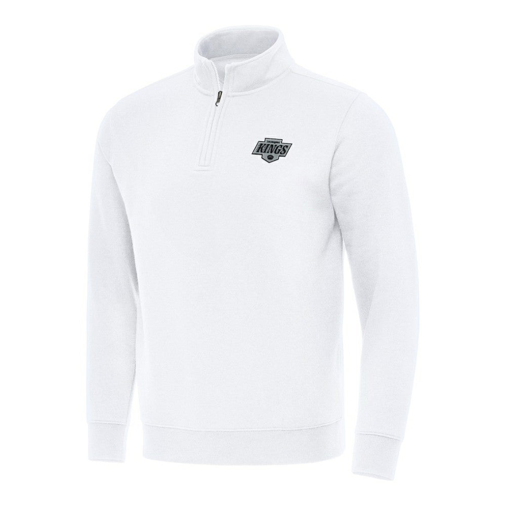 Los Angeles Kings Antigua Victory Quarter-Zip Mock Sweatshirt -  NHL Sweatshirts
