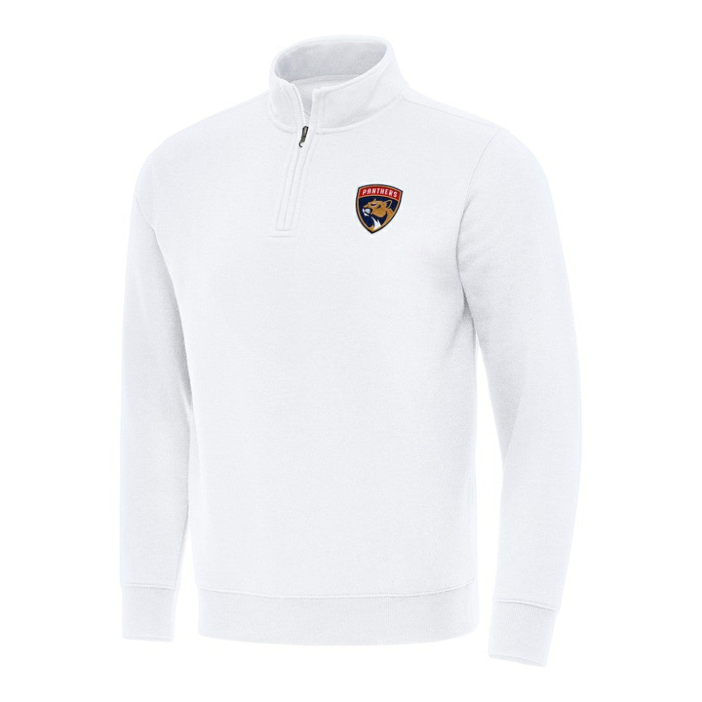 Florida Panthers Antigua Victory Quarter-Zip Mock Sweatshirt -  NHL Sweatshirts