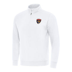 Florida Panthers Antigua Victory Quarter-Zip Mock Sweatshirt -  NHL Sweatshirts