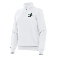 Dallas Stars Antigua Women's Victory Quarter-Zip Sweatshirt -  NHL Sweatshirts