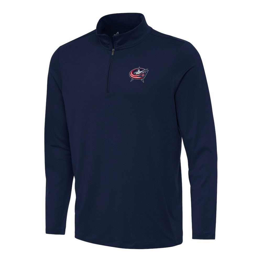 Columbus Blue Jackets Antigua Reprocess Quarter-Zip Top -  NHL Jackets