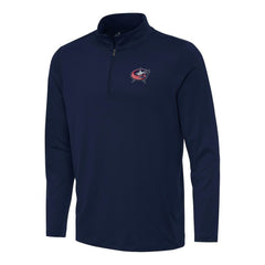 Columbus Blue Jackets Antigua Reprocess Quarter-Zip Top -  NHL Jackets