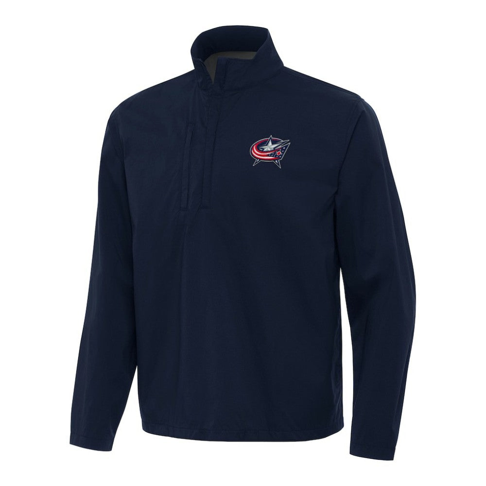 Columbus Blue Jackets Antigua Brisk Quarter-Zip Windbreaker -  NHL Jackets