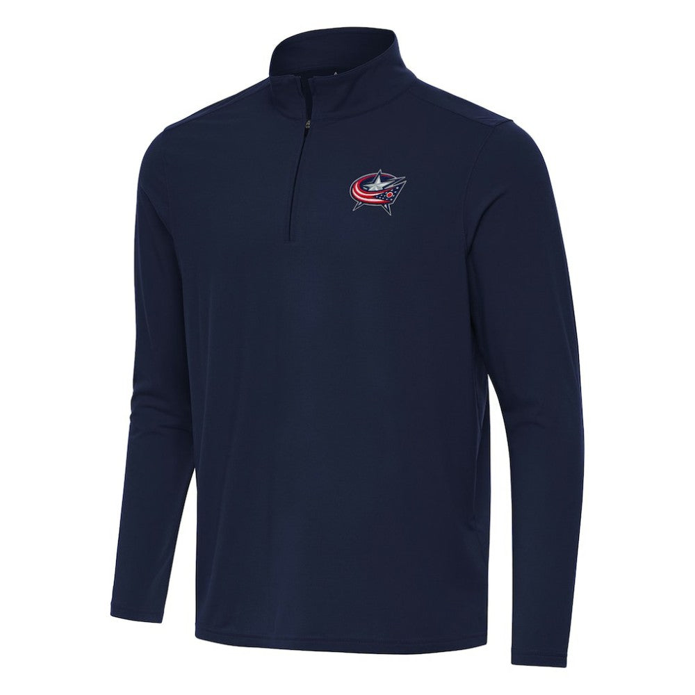Columbus Blue Jackets Antigua Intent Quarter-Zip Top -  NHL Jackets