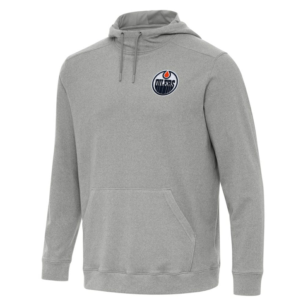 Edmonton Oilers Antigua Cloud Pullover Hoodie -  NHL Hoodies