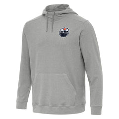 Edmonton Oilers Antigua Cloud Pullover Hoodie -  NHL Hoodies