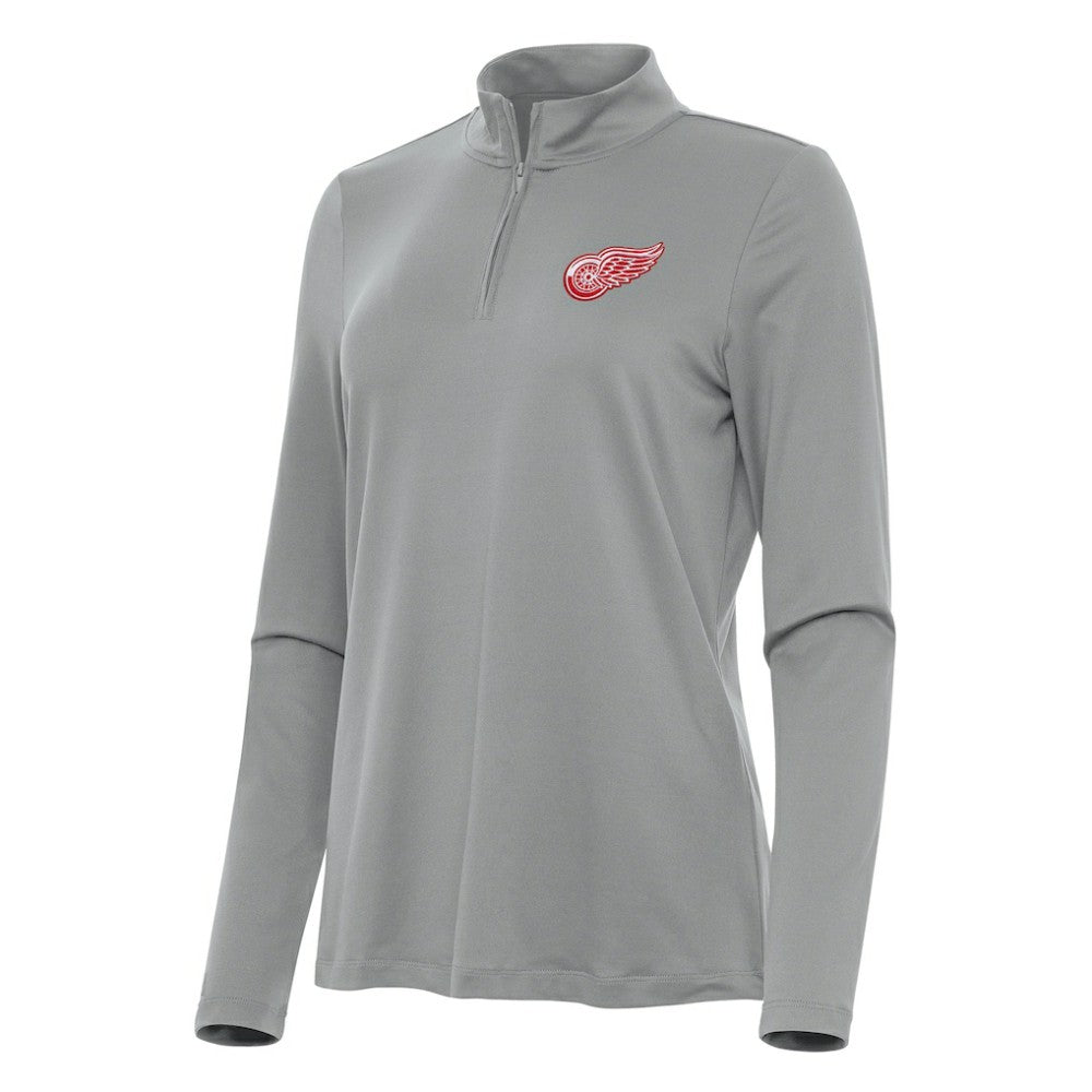 Detroit Red Wings Antigua Women's Reprocess Quarter-Zip Top -  NHL