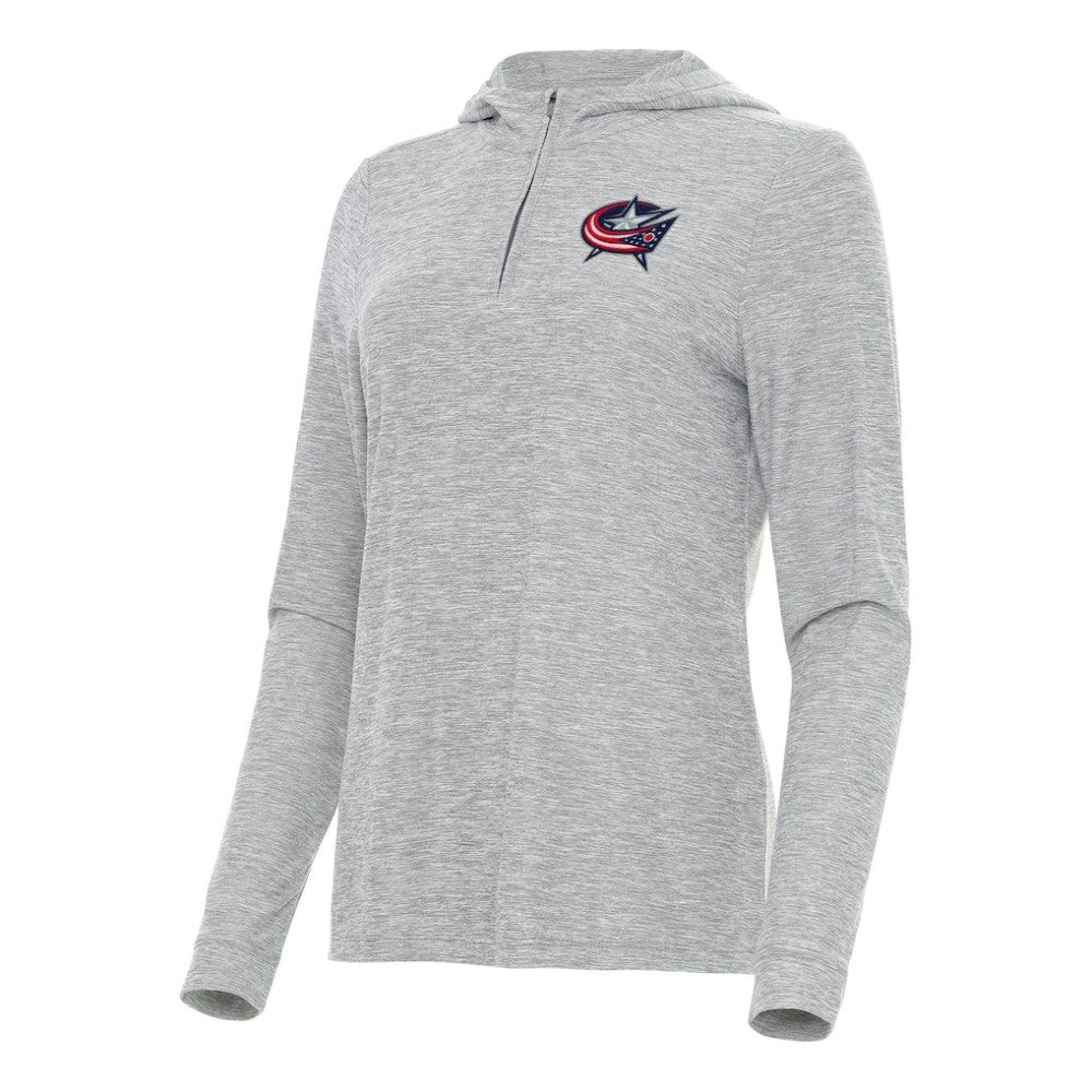 Columbus Blue Jackets Antigua Women's Daybreak Quarter-Zip Hoodie -  NHL Hoodies
