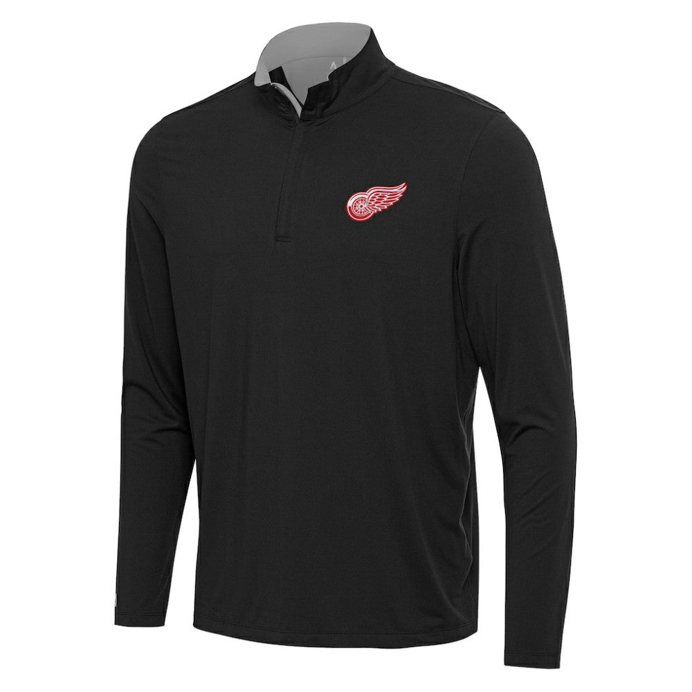 Detroit Red Wings Antigua Content Quarter-Zip Pullover Top -  NHL Pullover