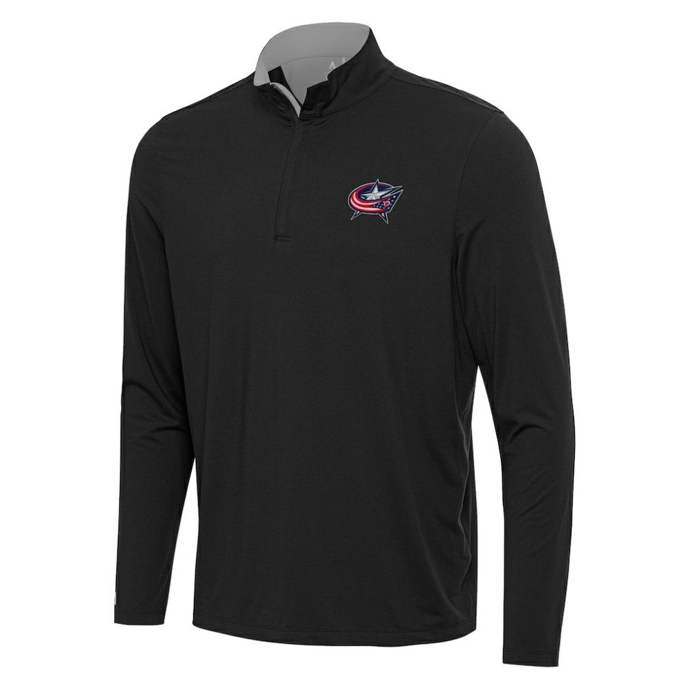 Columbus Blue Jackets Antigua Content Quarter-Zip Pullover Top -  NHL Pullover