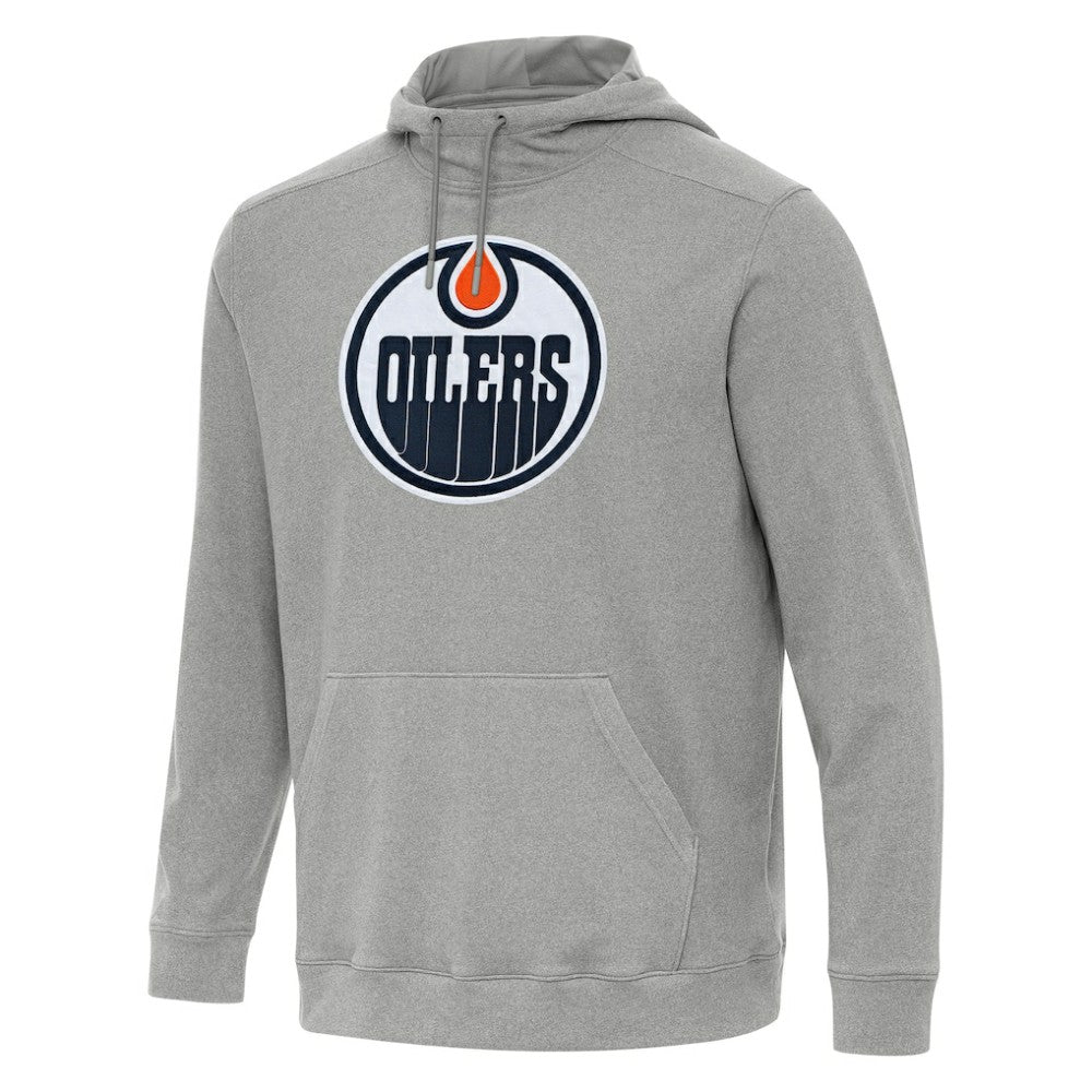 Edmonton Oilers Antigua Cloud Pullover Hoodie -  NHL Hoodies