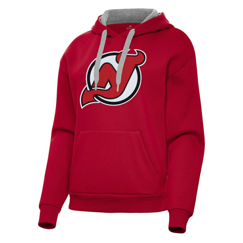 New Jersey Devils Antigua Women's Victory Pullover Hoodie -  NHL Jerseys