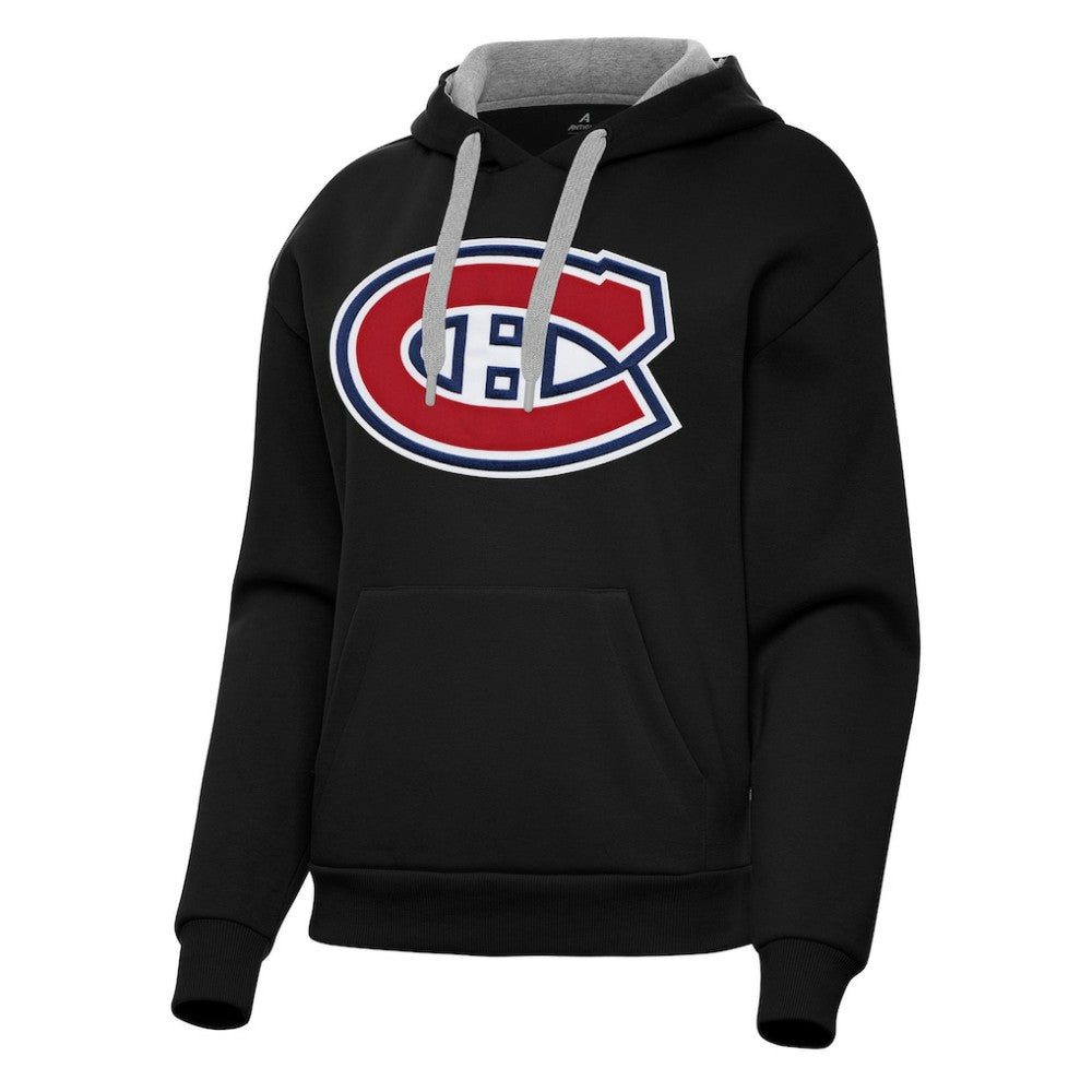 Montreal Canadiens Antigua Women's Victory Pullover Hoodie -  NHL Hoodies