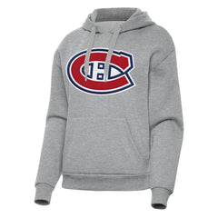 Montreal Canadiens Antigua Women's Victory Pullover Hoodie -  NHL Hoodies