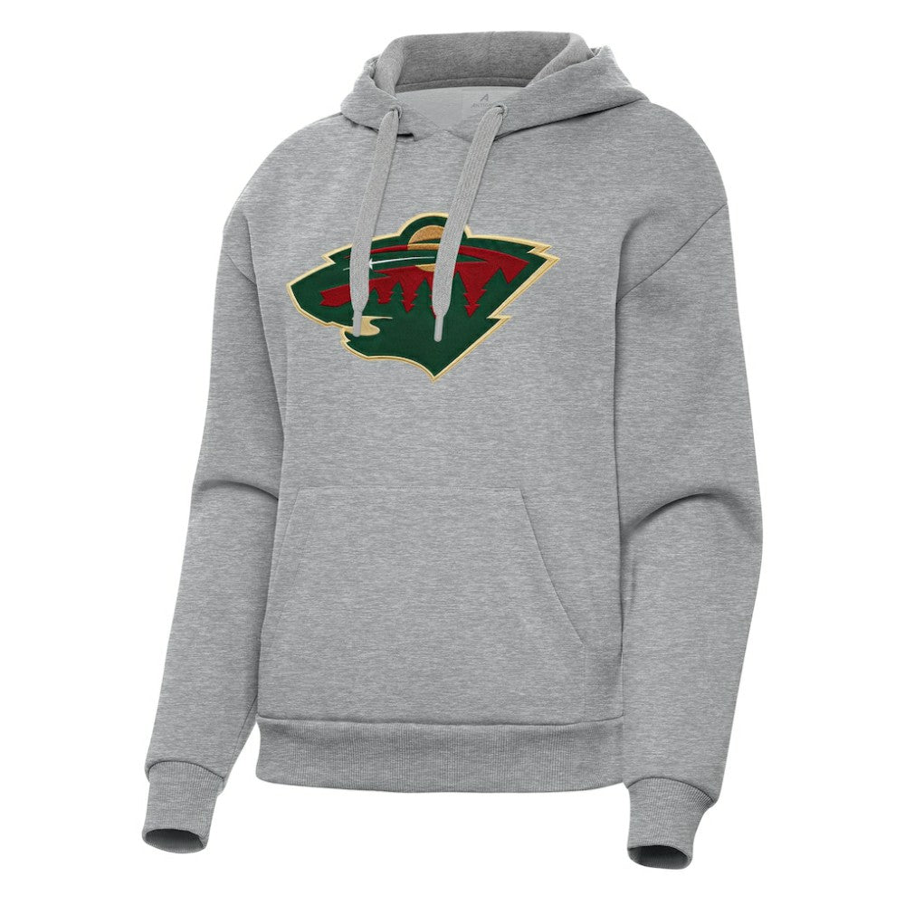 Minnesota Wild Antigua Women's Victory Pullover Hoodie -  NHL Hoodies
