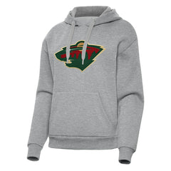 Minnesota Wild Antigua Women's Victory Pullover Hoodie -  NHL Hoodies