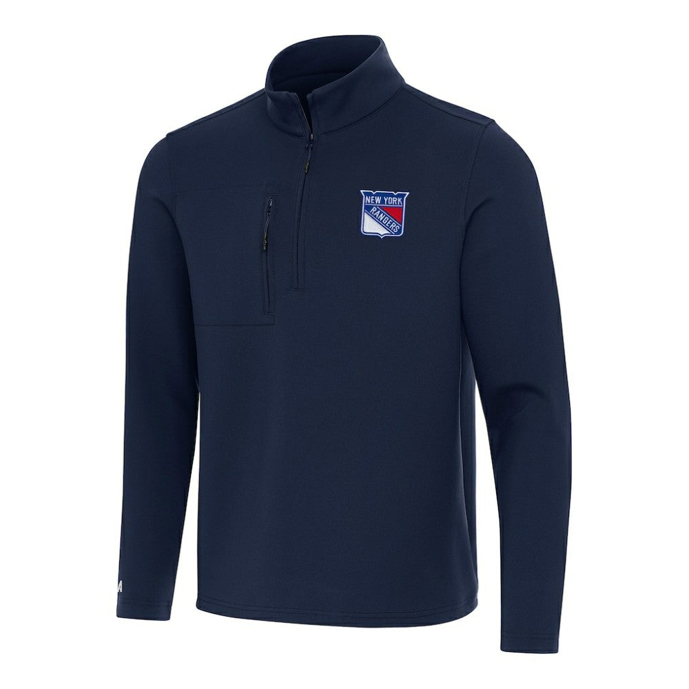 New York Rangers Antigua Insider Quarter-Zip Top -  NHL