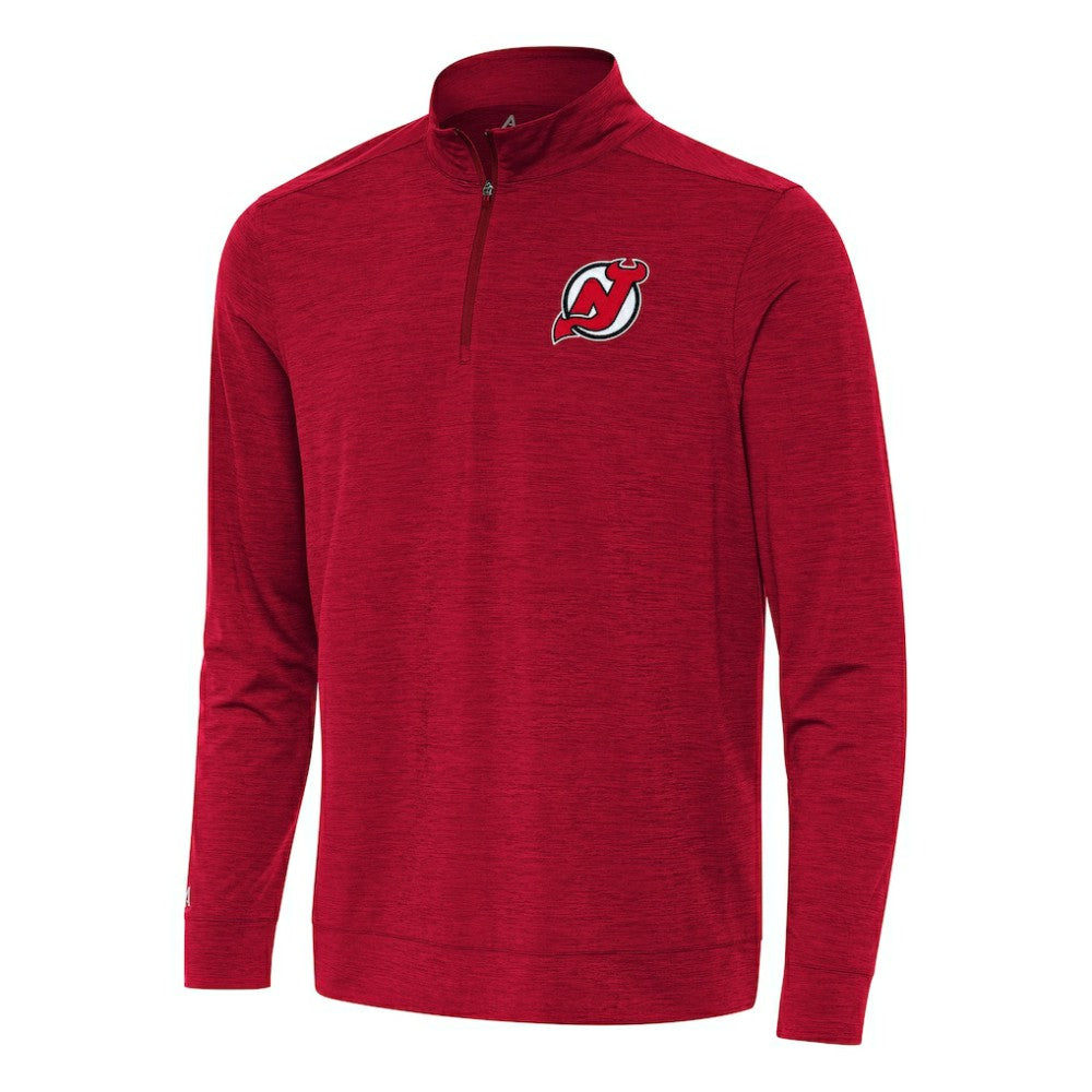 New Jersey Devils Antigua Bright Quarter-Zip Top -  NHL Jerseys