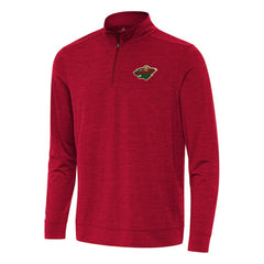 Minnesota Wild Antigua Bright Quarter-Zip Top -  NHL
