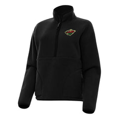 Minnesota Wild Antigua Women's Figure Half-Zip Pullover Sweatshirt -  NHL Sweatshirts