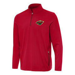 Minnesota Wild Antigua Perilous Quarter-Zip Sweatshirt -  NHL Sweatshirts