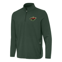 Minnesota Wild Antigua Perilous Quarter-Zip Sweatshirt -  NHL Sweatshirts