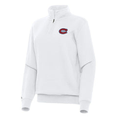 Montreal Canadiens Antigua Women's Victory Quarter-Zip Sweatshirt -  NHL Sweatshirts