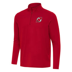 New Jersey Devils Antigua Intent Quarter-Zip Top -  NHL Jerseys