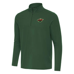 Minnesota Wild Antigua Intent Quarter-Zip Top -  NHL