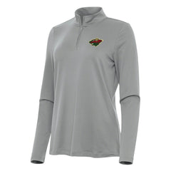 Minnesota Wild Antigua Women's Reprocess Quarter-Zip Top -  NHL