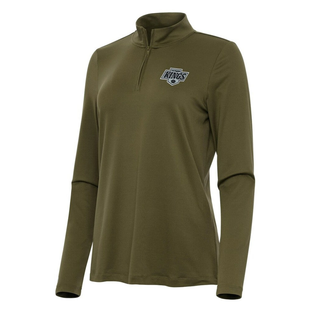 Los Angeles Kings Antigua Women's Reprocess Quarter-Zip Top -  NHL