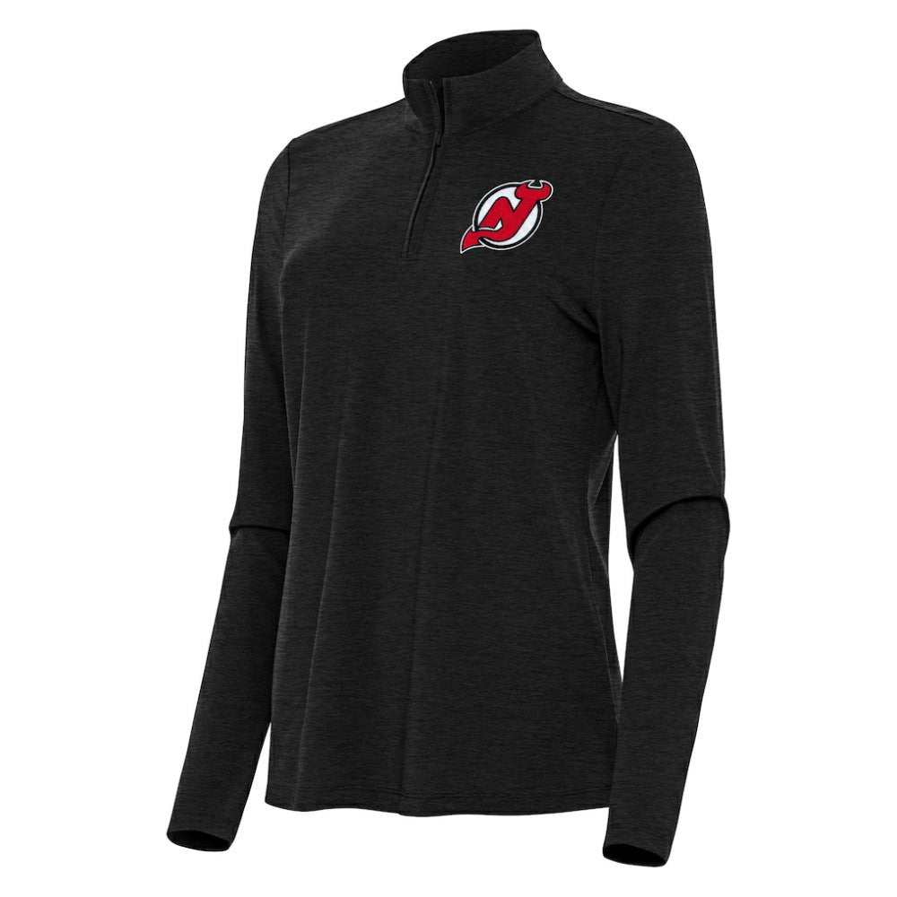 New Jersey Devils Antigua Women's Bright Quarter-Zip Top -  NHL Jerseys