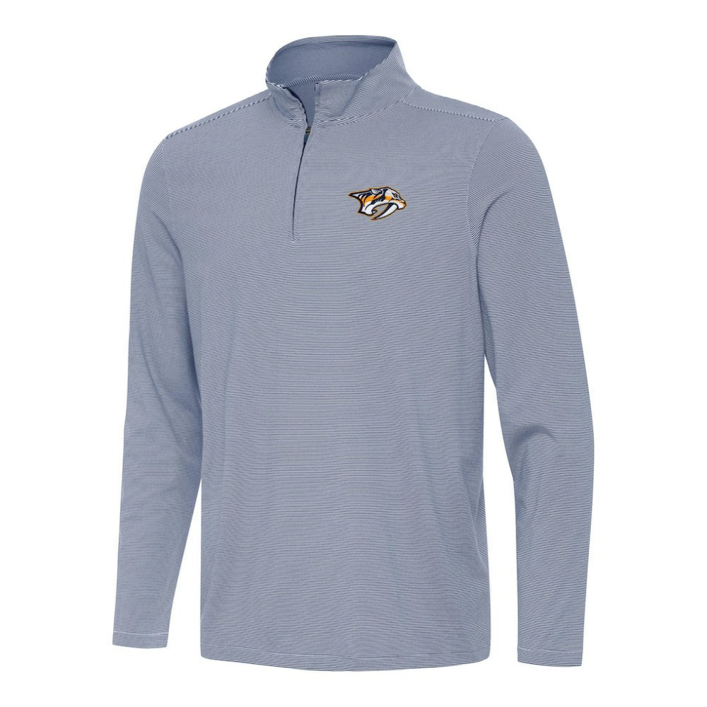 Nashville Predators Antigua Twine Quarter-Zip Top -  NHL