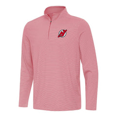New Jersey Devils Antigua Twine Quarter-Zip Top -  NHL Jerseys