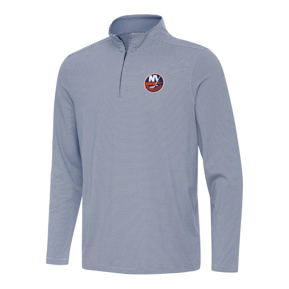 New York Islanders Antigua Twine Quarter-Zip Top -  NHL