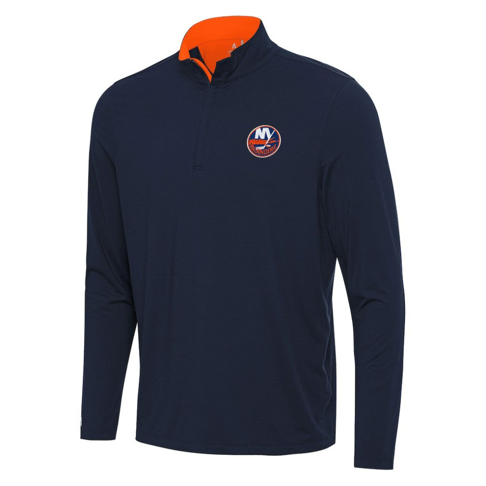 New York Islanders Antigua Content Quarter-Zip Pullover Top -  NHL Pullover