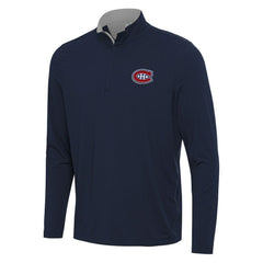 Montreal Canadiens Antigua Content Quarter-Zip Pullover Top -  NHL Pullover
