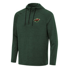 Minnesota Wild Antigua Spikes Quarter-Zip Hoodie -  NHL Hoodies