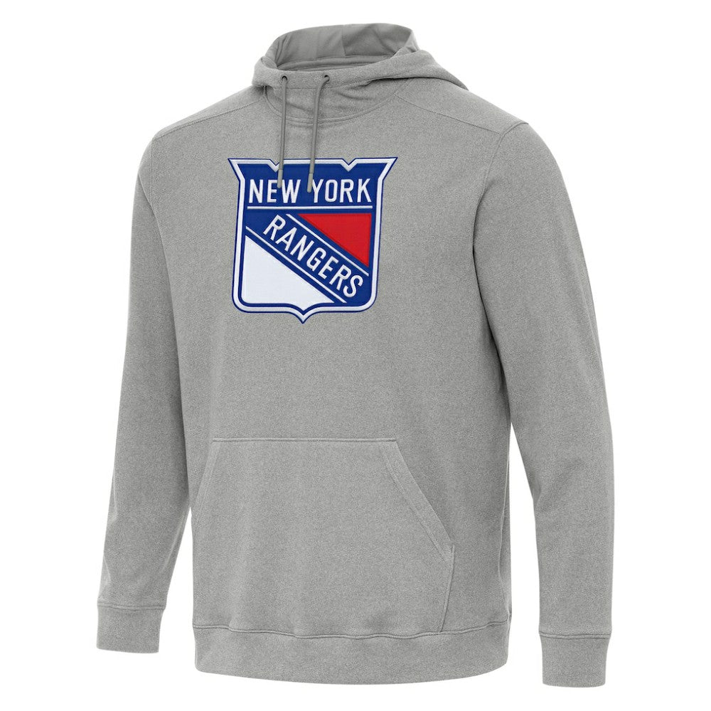 New York Rangers Antigua Cloud Pullover Hoodie -  NHL Hoodies