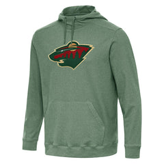 Minnesota Wild Antigua Cloud Pullover Hoodie -  NHL Hoodies