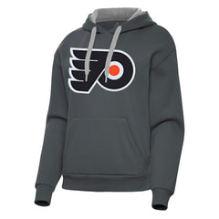 Philadelphia Flyers Antigua Women's Victory Pullover Hoodie -  NHL Hoodies