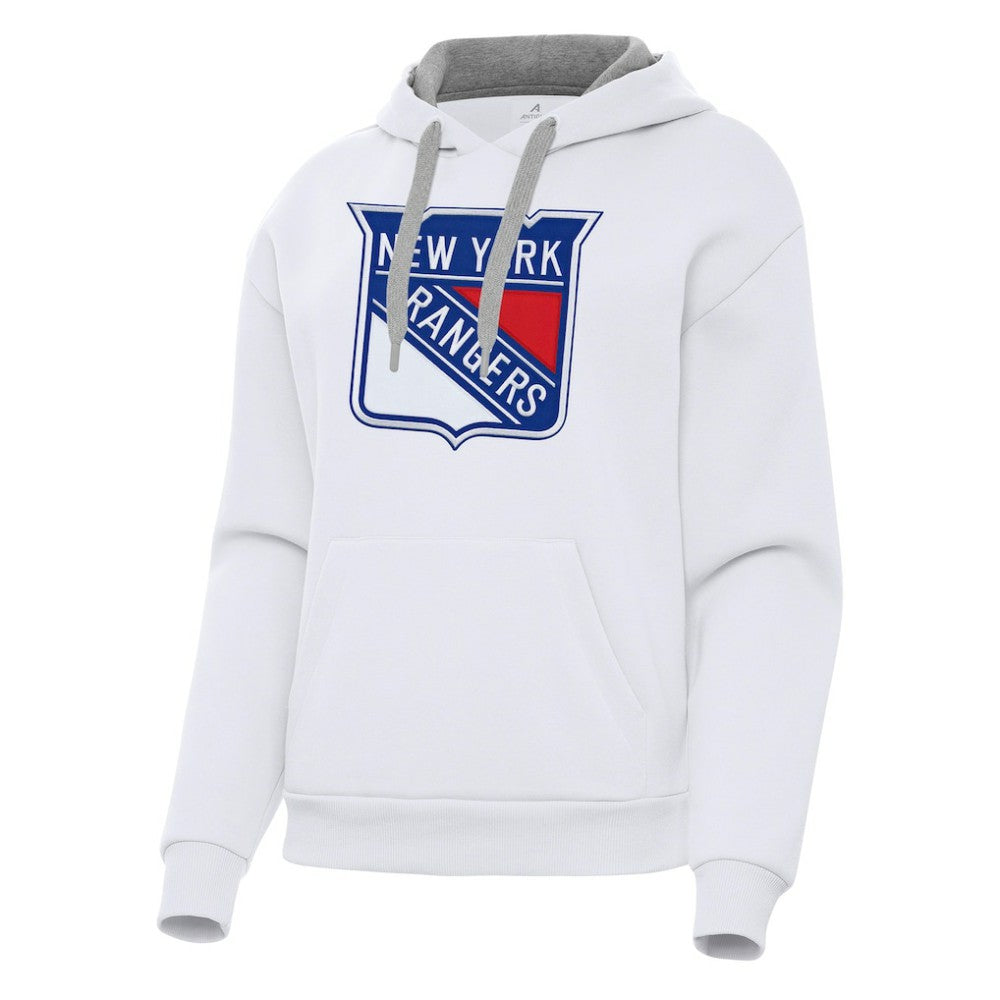 New York Rangers Antigua Women's Victory Pullover Hoodie -  NHL Hoodies