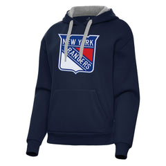 New York Rangers Antigua Women's Victory Pullover Hoodie -  NHL Hoodies