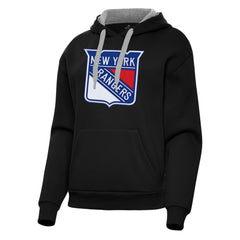 New York Rangers Antigua Women's Victory Pullover Hoodie -  NHL Hoodies