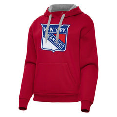 New York Rangers Antigua Women's Victory Pullover Hoodie -  NHL Hoodies