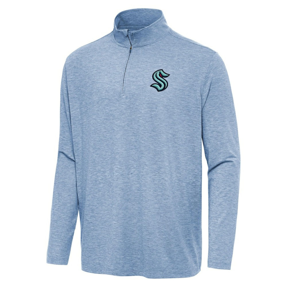 Seattle Kraken Antigua Hunk Quarter-Zip Top -  NHL