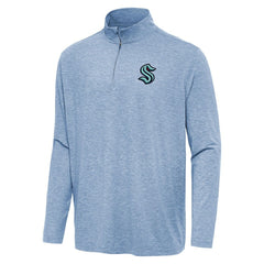 Seattle Kraken Antigua Hunk Quarter-Zip Top -  NHL