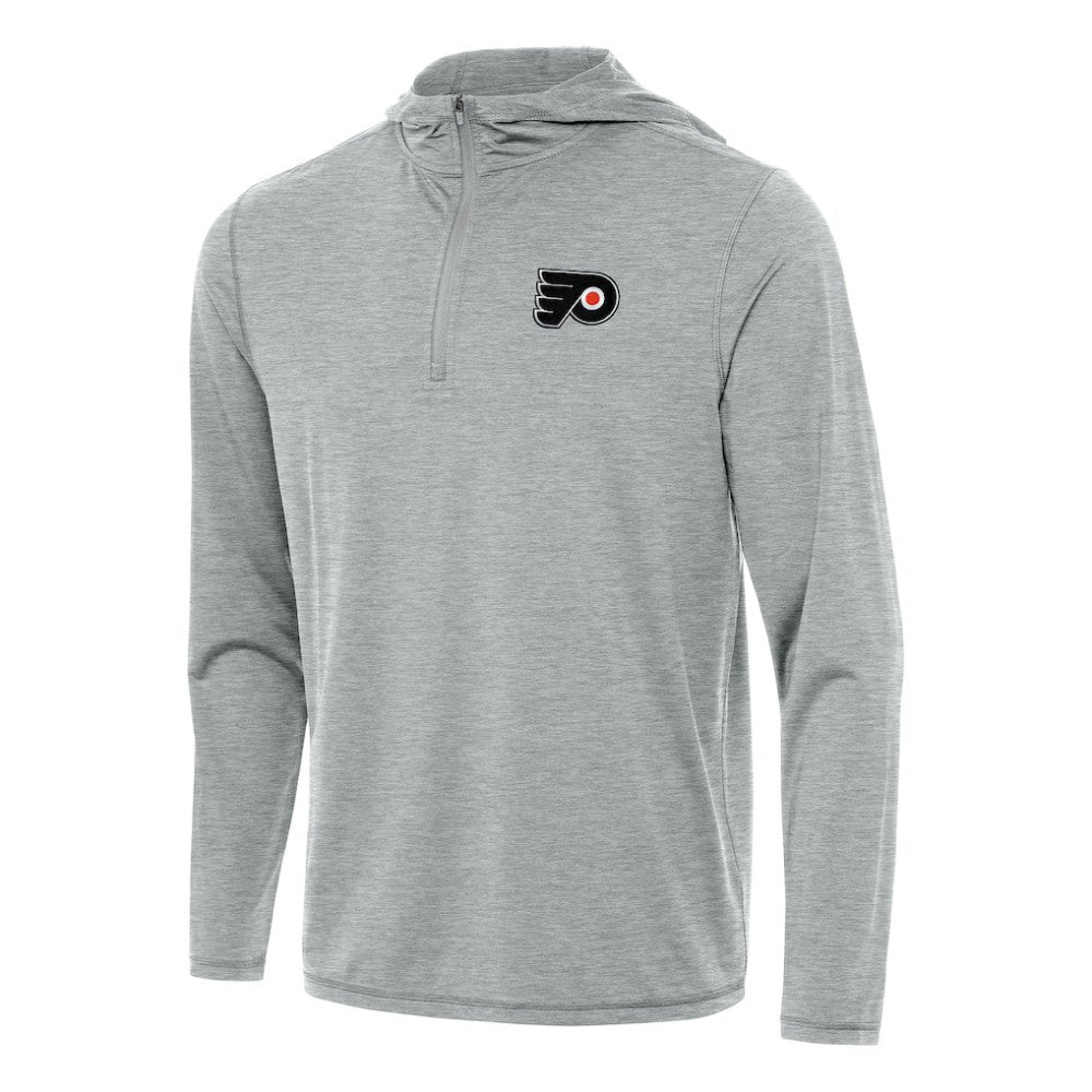 Philadelphia Flyers Antigua Tidy Quarter-Zip Hoodie -  NHL Hoodies